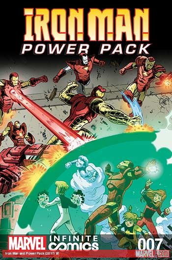 Iron Man and Power Pack Infinite Comic (2017) #7