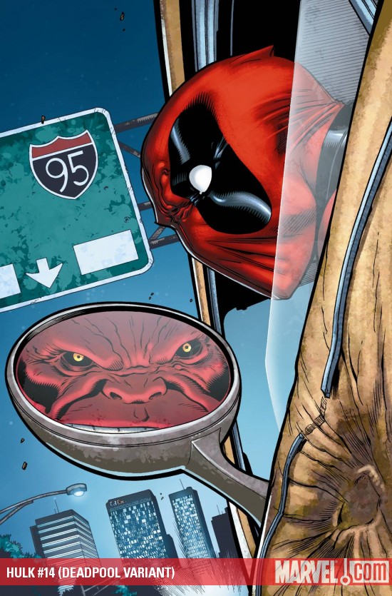 Hulk (2008) #14 (DEADPOOL VARIANT)