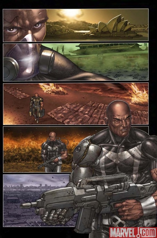 X-FORCE/CABLE: MESSIAH WAR PROLOGUE Interior Art