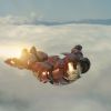 Iron Man soars
