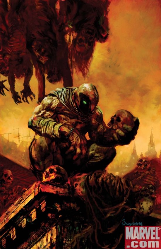 MOON KNIGHT #14 Cover by Arthur Suydam