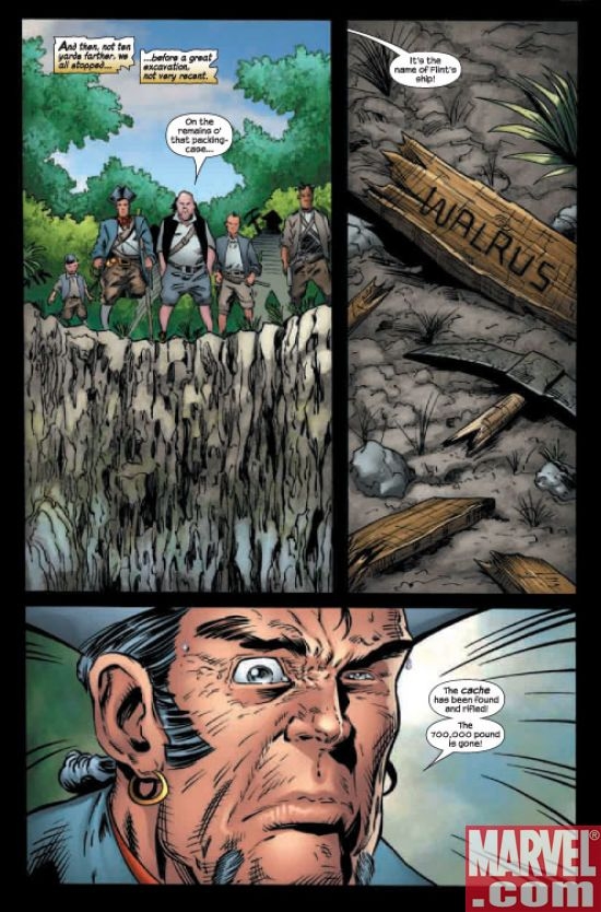 Marvel Illustrated: Treasure Island #6, page 6