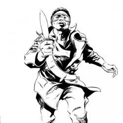 BLADE: BLACK & WHITE COVER
