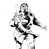 BLADE: BLACK & WHITE COVER