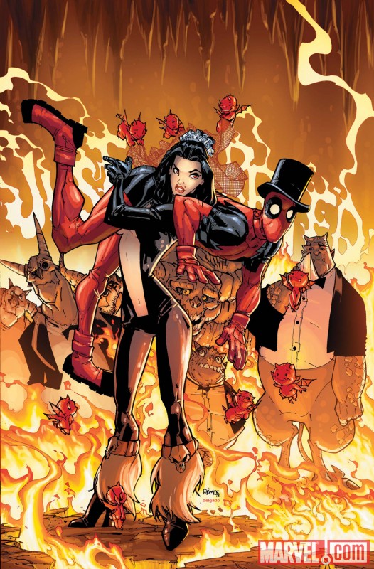 DEADPOOL TEAM-UP #892 cover by Humberto Ramos