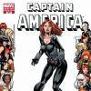 CAPTAIN AMERICA #609 WOMEN OF MARVEL FRAME VARIANT cover by Mike Perkins