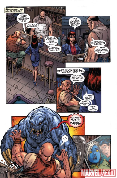 X-MEN FOREVER 2 #3 preview art by Tom Grummett
