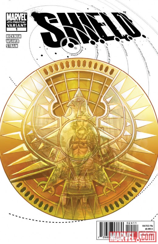 S.H.I.E.L.D. (2010) #1 (4TH PRINTING VARIANT)