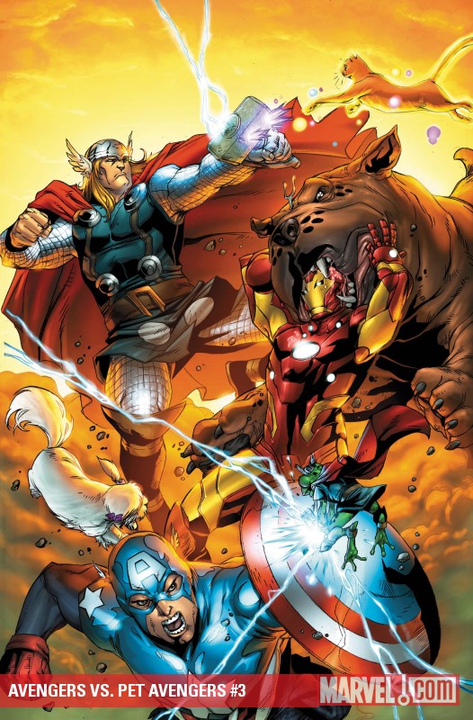 Avengers Vs. Pet Avengers (2010) #3