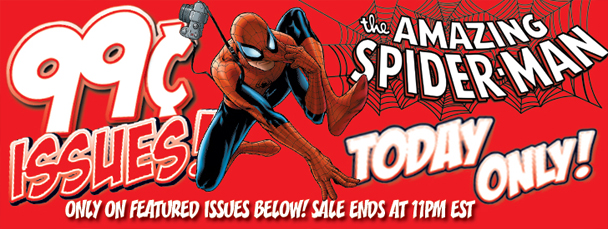 Get Amazing Spider-Man Issues for 99 Cents!