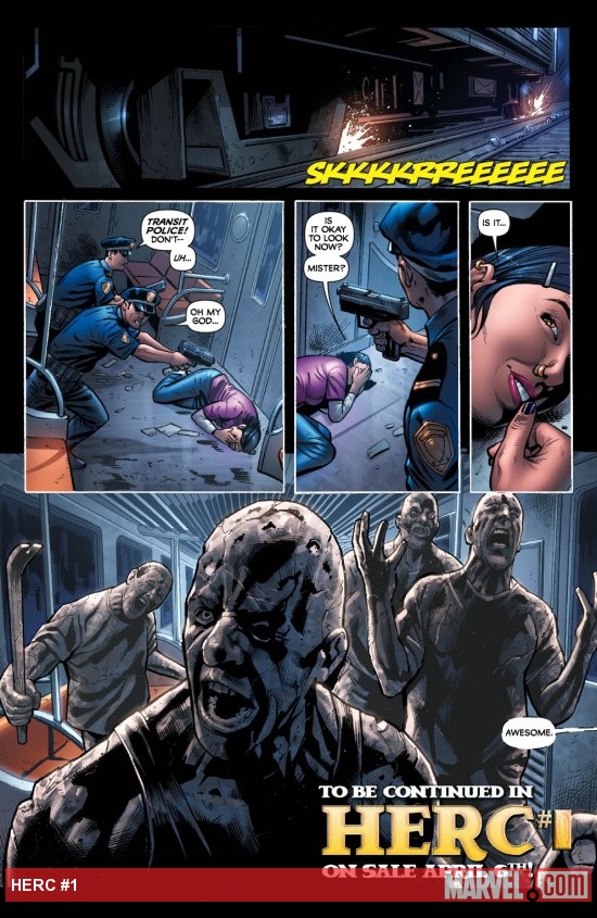 Herc #1 Preview Page #6, Series by Greg Pak and Fred Van Lente