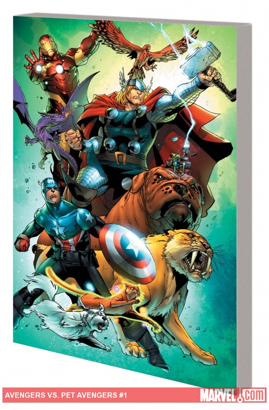 AVENGERS VS. PET AVENGERS GN-TPB cover