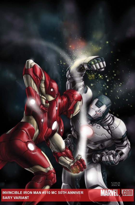 Invincible Iron Man (2008) #510 (Mc 50th Anniversary Variant)