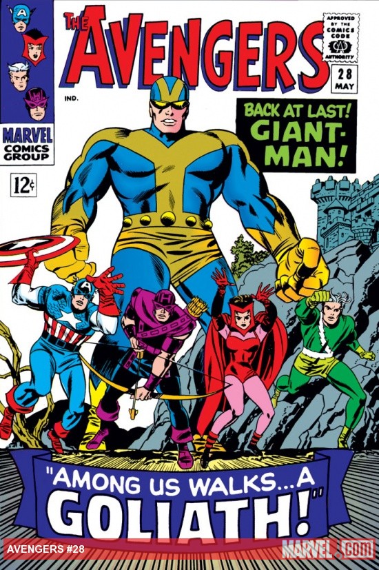 Avengers (1963) #28 cover