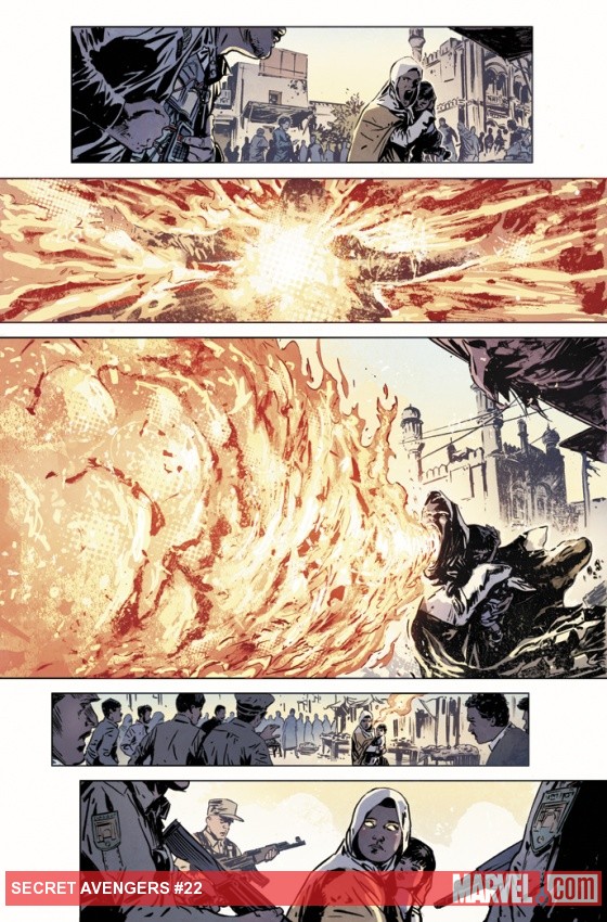 Secret Avengers #22 preview art by Gabriel Hardman