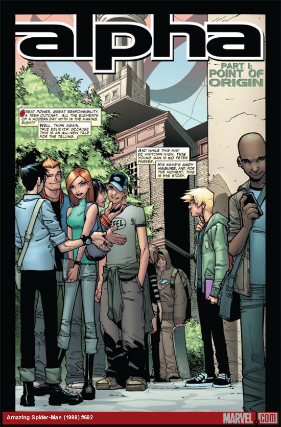 Amazing Spider-Man #692 preview art by Humberto Ramos