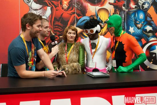 SDCC 2012: Blake Garris & Ben Morse Interview the All Winners Squad