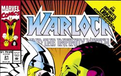 Warlock and the Infinity Watch (1992) #21 Cover