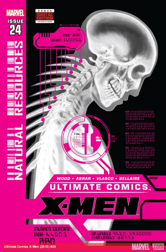 cover from Ultimate Comics X-Men (2011) #24