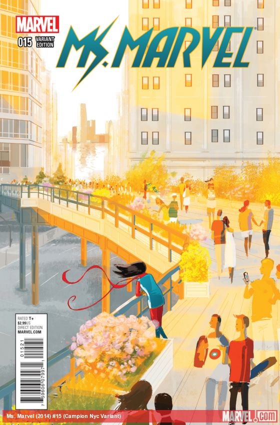 Ms. Marvel (2014) #15 (Campion Nyc Variant)