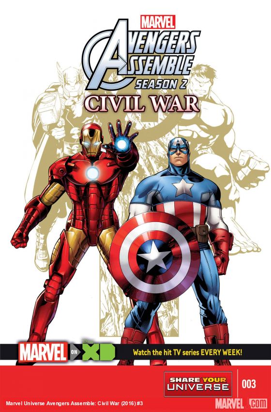 Marvel Universe Avengers Assemble: Civil War (2016) #3
