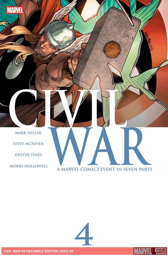 CIVIL WAR FACSIMILE EDITION (2025) #4