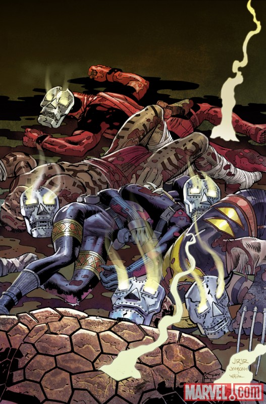 Image Featuring Black Panther, Deadpool, Thing