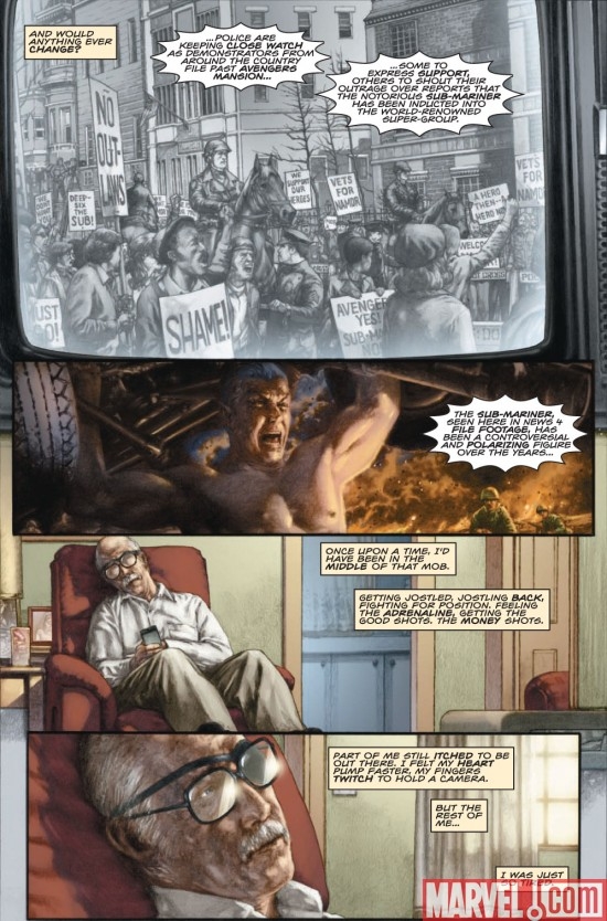 MARVELS: EYE OF THE CAMERA #5 preview page