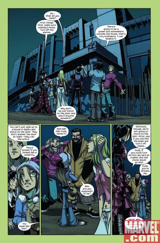 RUNAWAYS #1, page 6