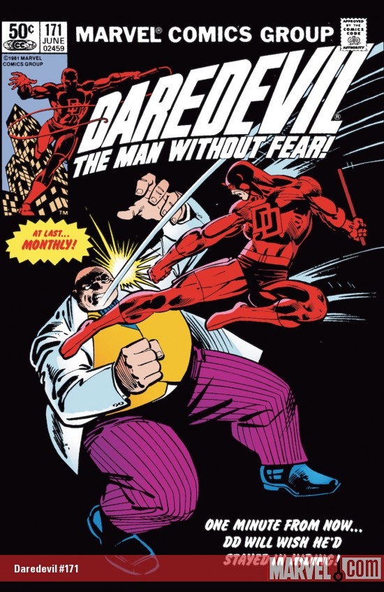 DAREDEVIL #171 COVER