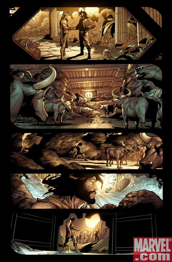 INCREDIBLE HERCULES #116 Interior Art