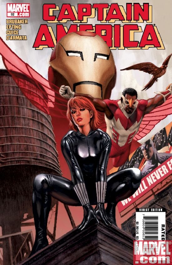 Captain America #32 Cover