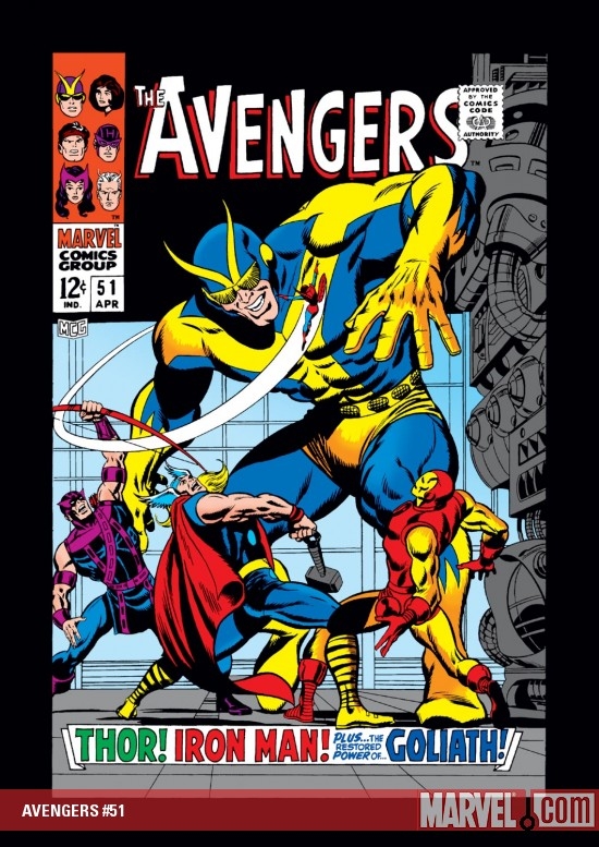AVENGERS #51 COVER
