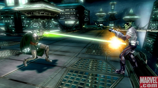 Dr. Doom on the Skrull homeworld