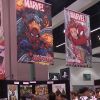 The crowd at the Marvel booth
