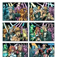 DEADPOOL #23 interior art by Carlo Barberi