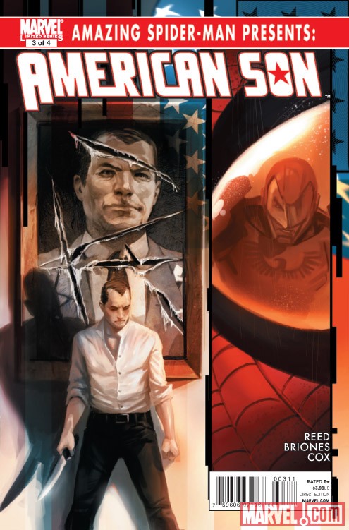 AMAZING SPIDER-MAN PRESENTS: AMERICAN SON #3 cover by Marko Djurdjevic