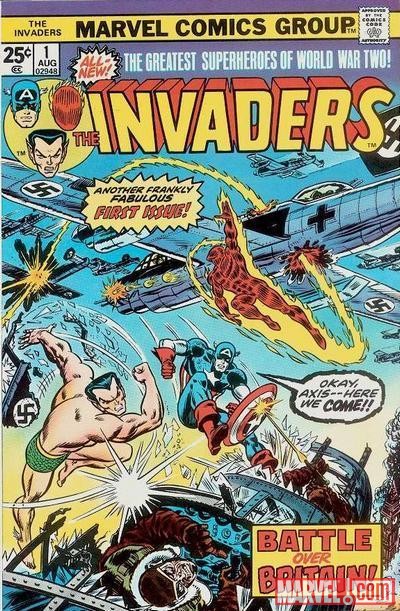 INVADERS #1 (1975) cover