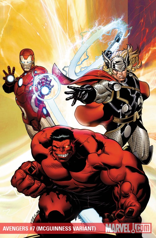 Avengers (2010) #7 (MCGUINNESS VARIANT)