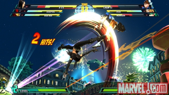 X-23 in Marvel vs. Capcom 3