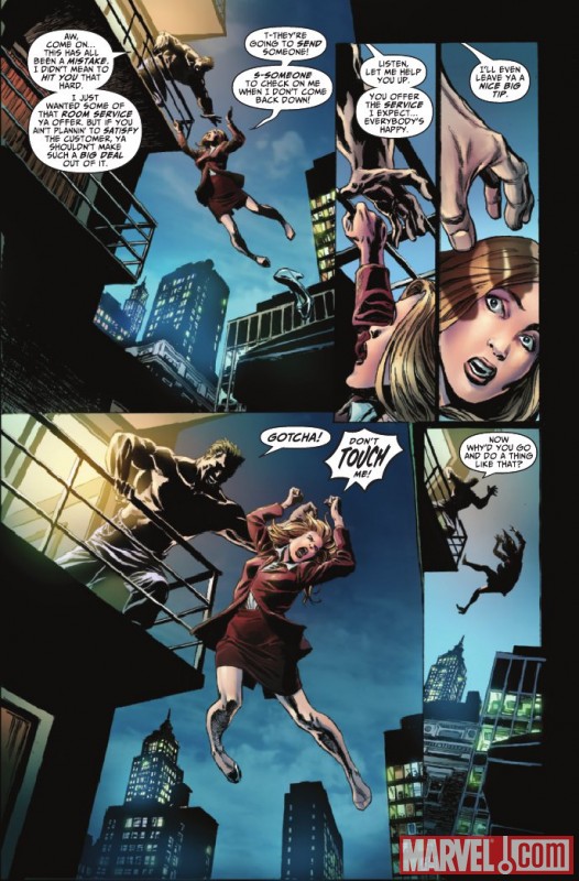 VALKYRIE #1 preview page by Phil Winslade