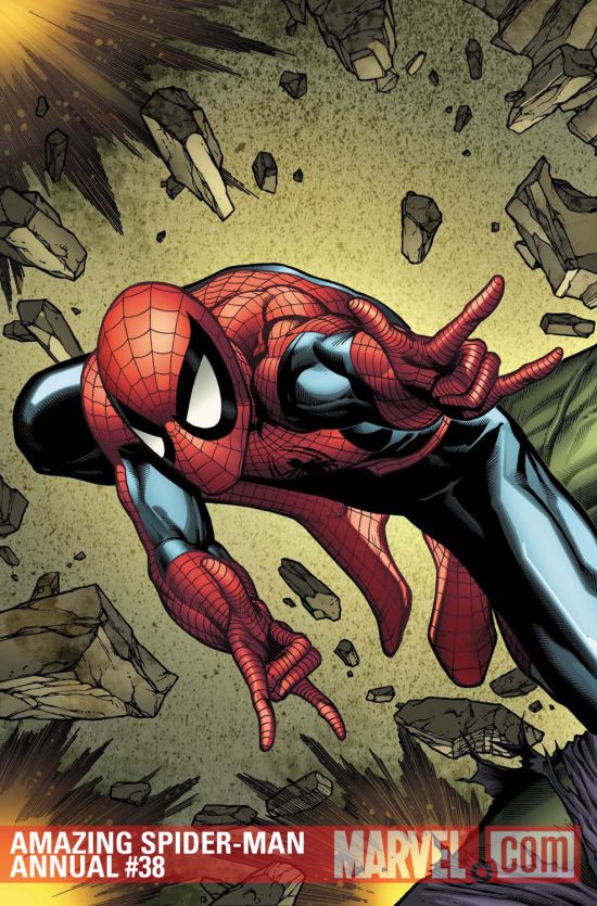Amazing Spider-Man Annual #38 cover by Steve McNiven