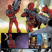 Deadpool Corps #11 preview art by Marat Mychaels