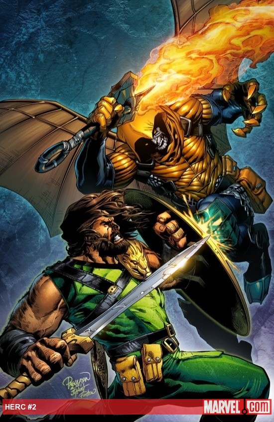 Herc #2 cover by Carlo Pagulayan