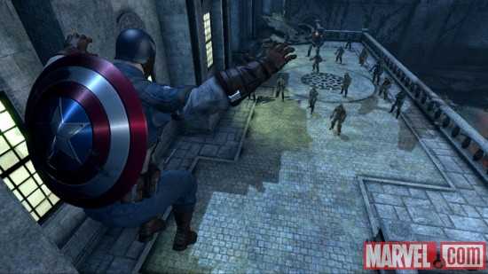 Screenshot from Captain America: Super Soldier