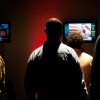 Fans wait to play Street Fighter Third Strike