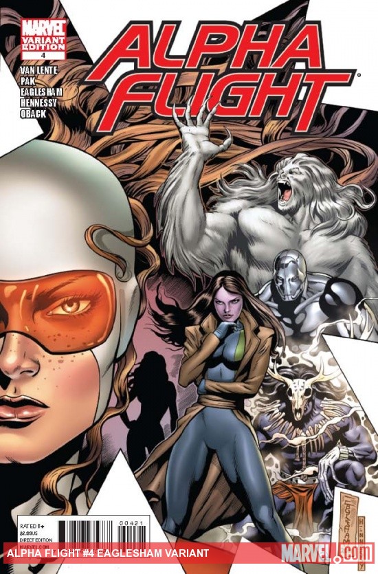 ALPHA FLIGHT 4 EAGLESHAM VARIANT (1 FOR 15, FI)