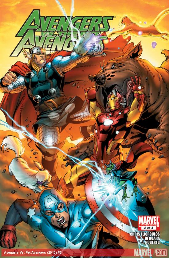 Avengers Vs. Pet Avengers (2010) #3