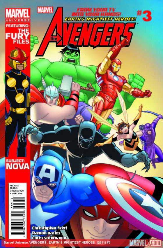 MARVEL UNIVERSE AVENGERS EARTH'S MIGHTIEST HEROES 3