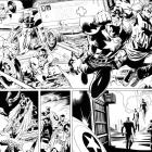 Captain America (2011) #15 preview inks by Scot Eaton